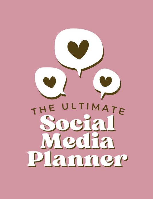 DREGENO: Social Media Planner – Content Strategy & Post Scheduling Organizer | Marketing Planner for Creators & Business