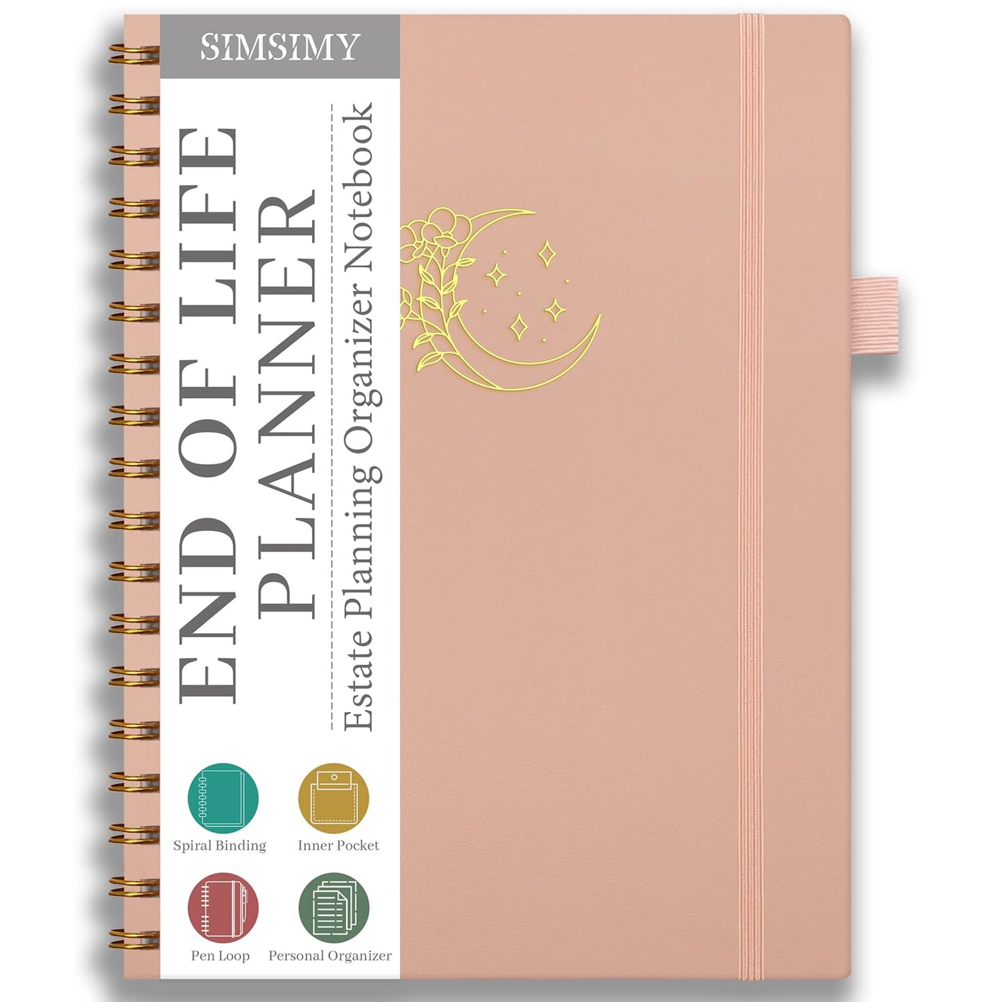 DREGENO:  End of Life Planner – Estate Planning & Important Information Organizer | Final Wishes & Legacy Workbook