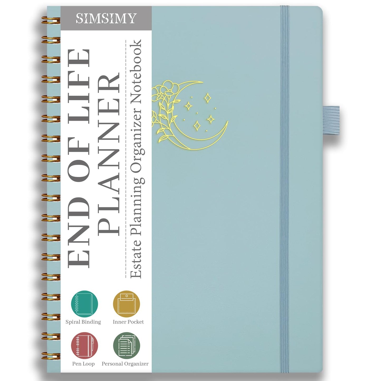 DREGENO:  End of Life Planner – Estate Planning & Important Information Organizer | Final Wishes & Legacy Workbook
