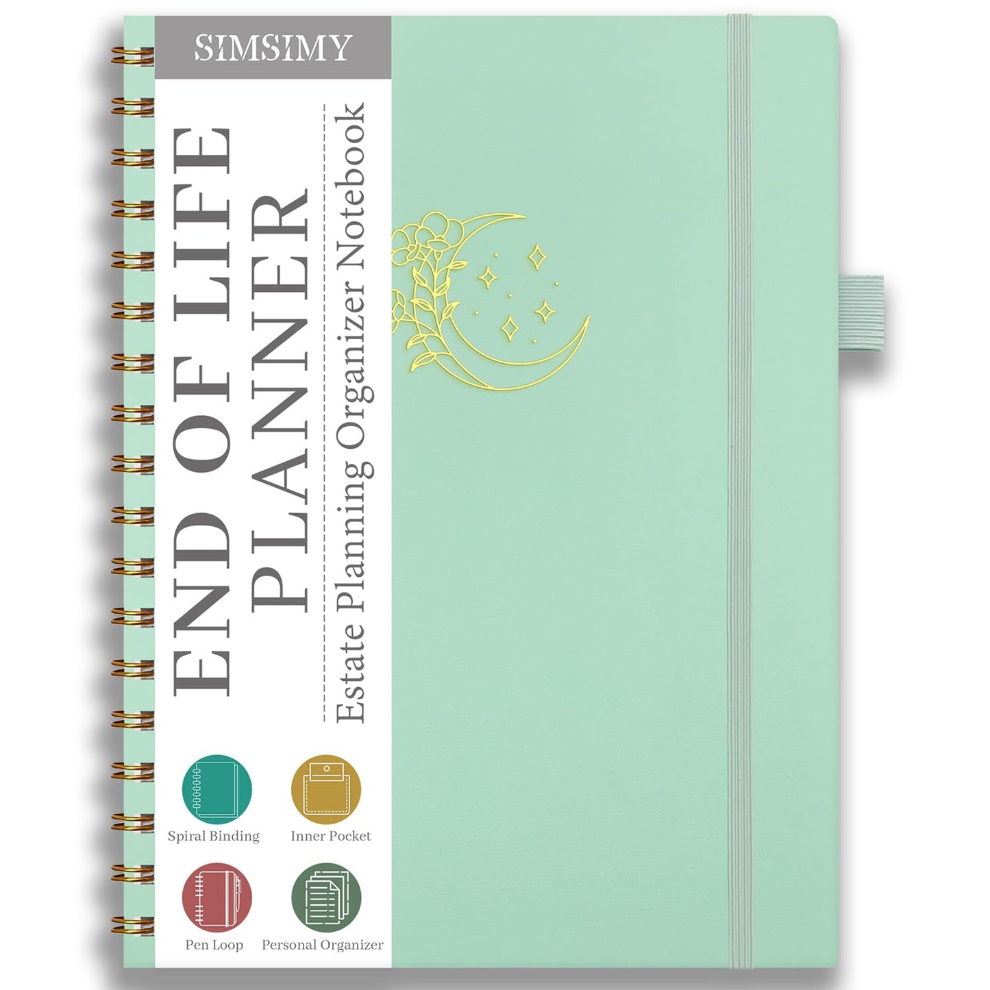 DREGENO:  End of Life Planner – Estate Planning & Important Information Organizer | Final Wishes & Legacy Workbook