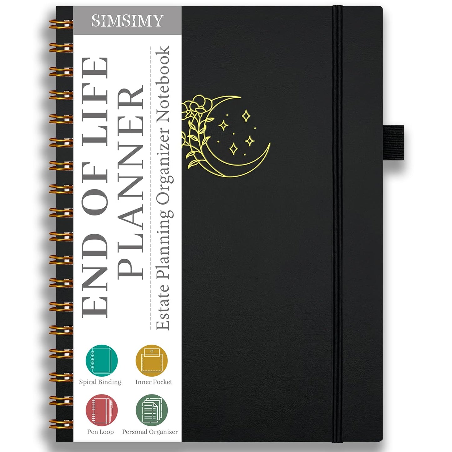 DREGENO:  End of Life Planner – Estate Planning & Important Information Organizer | Final Wishes & Legacy Workbook