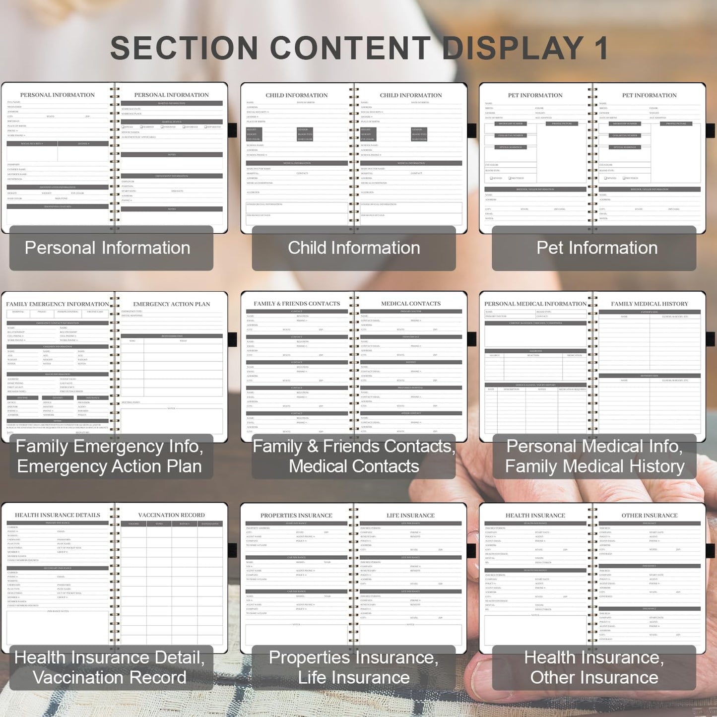 DREGENO:  End of Life Planner – Estate Planning & Important Information Organizer | Final Wishes & Legacy Workbook